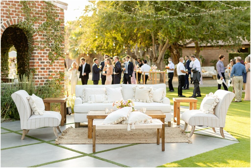 Flora Farms cocktail hour